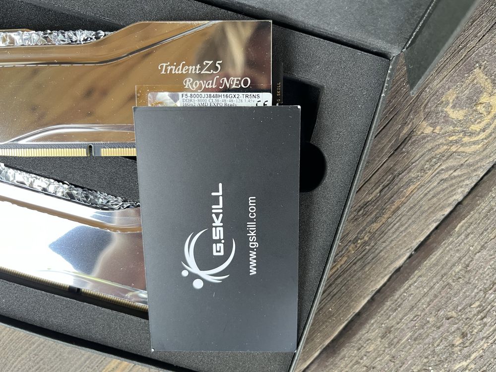 G.Skill Trident Z5 Royal Neo DDR5 32 GB (2x16GB) 8000 MHz CL38