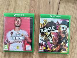 Gry Xbox one FIFA 20 i Rage 2