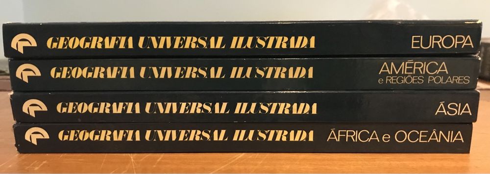 Geografia Universal Ilustrada - 4 Volumes