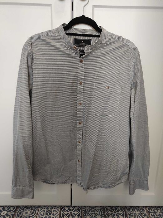 Szara koszula w paski Medicine