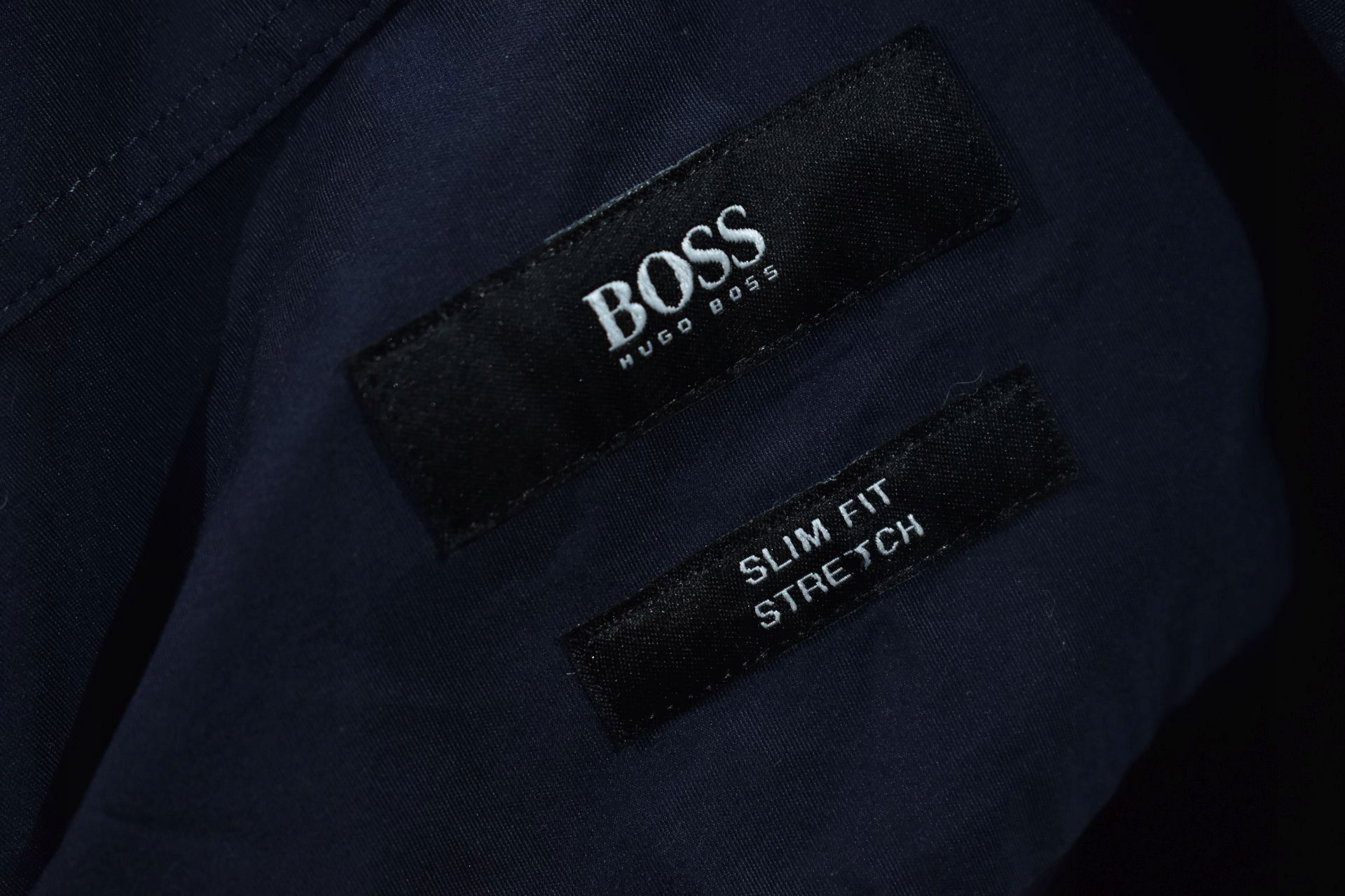 HUGO BOSS Koszula Slim Fit Stretch L 42 H-Hank