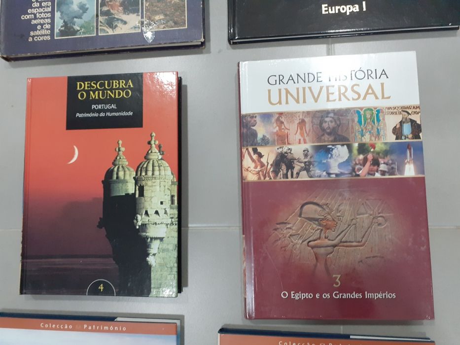 Livros do mundo : atlas e outros : conj 9 livros