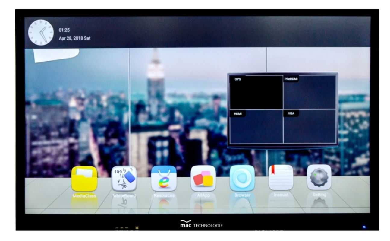 MAC Monitor interaktywny/reklamowy 65" 4K Android GW 5 LAT