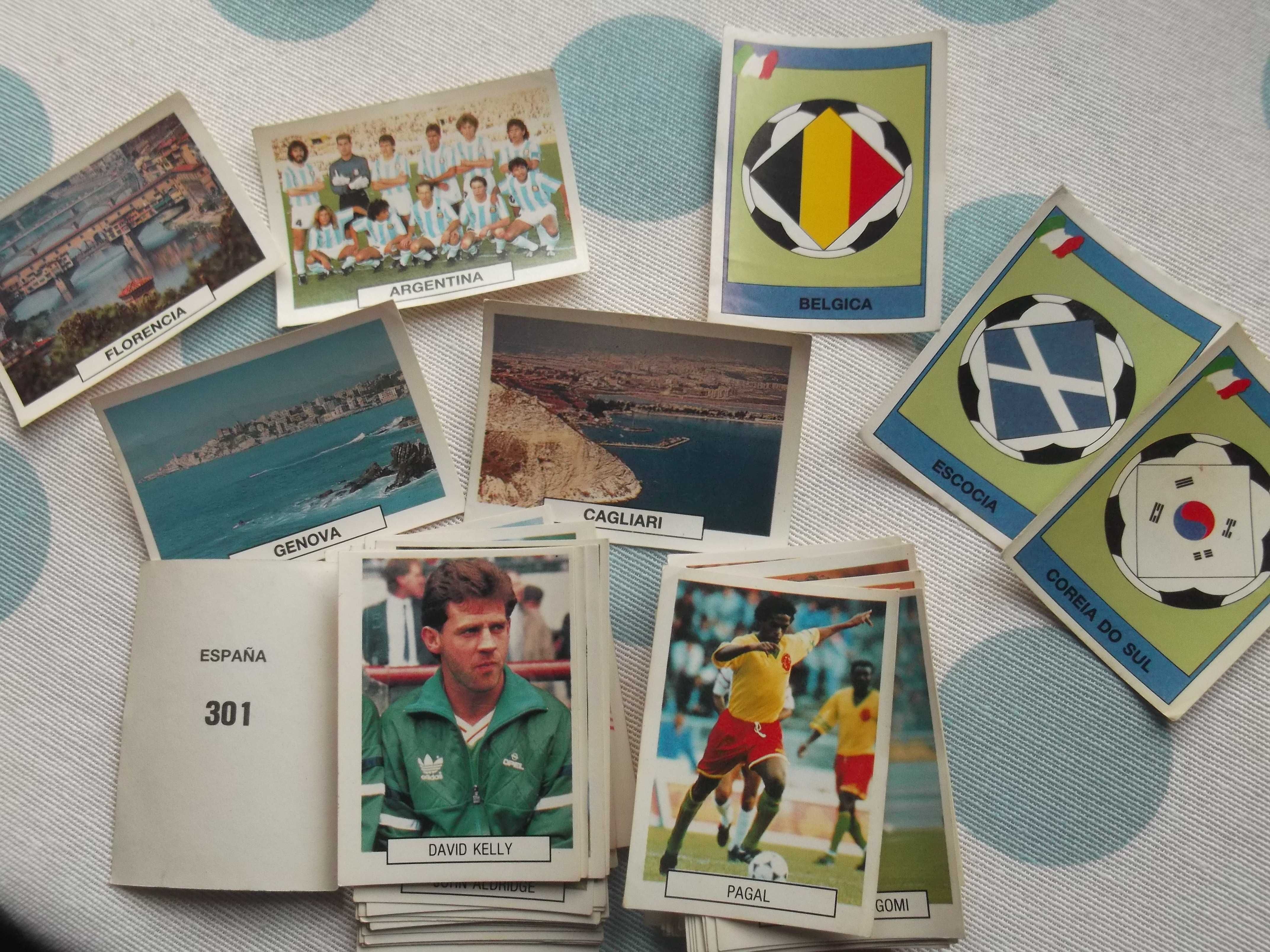 (M)  Cromos de Futebol antigos