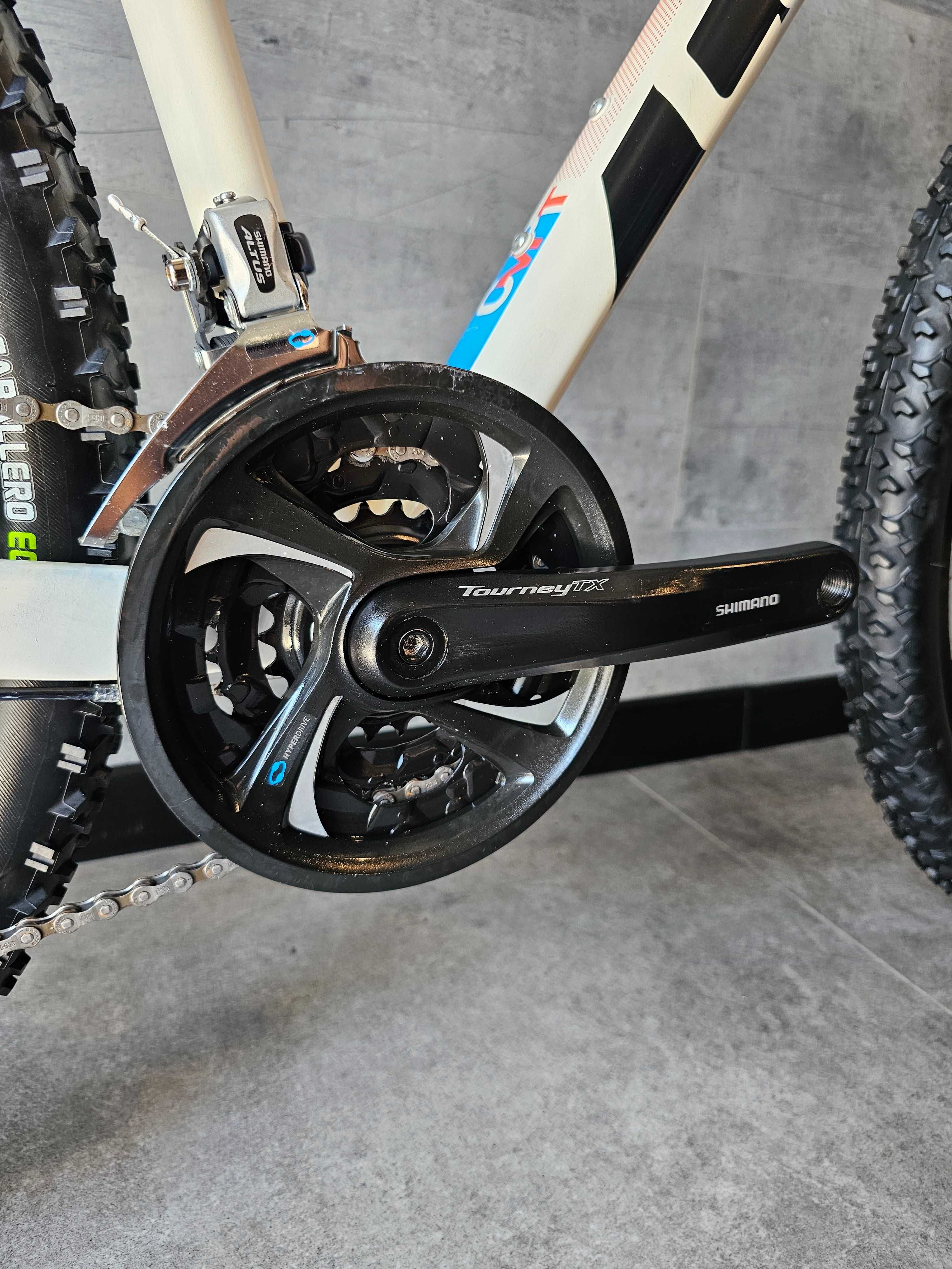 WYPRZEDAŻ * CUBE AIM Rama 16" KOŁA 27,5 * Shimano ACERA 3x8 Hydraulika