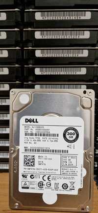 (komplet 4 dyski) 3 x Dysk DELL 2,5" 300GB SAS 10K + jeden gratis