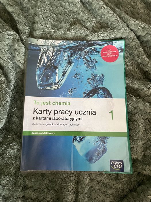Karty pracy chemia 1 „To jest chemia” zakres podstawowy