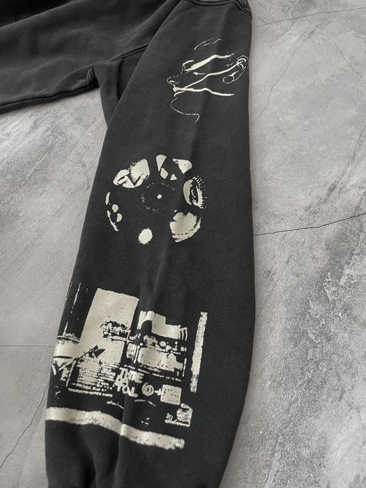 Зіп худі Enfants Riches Deprimes чорного / темно сірого кольору