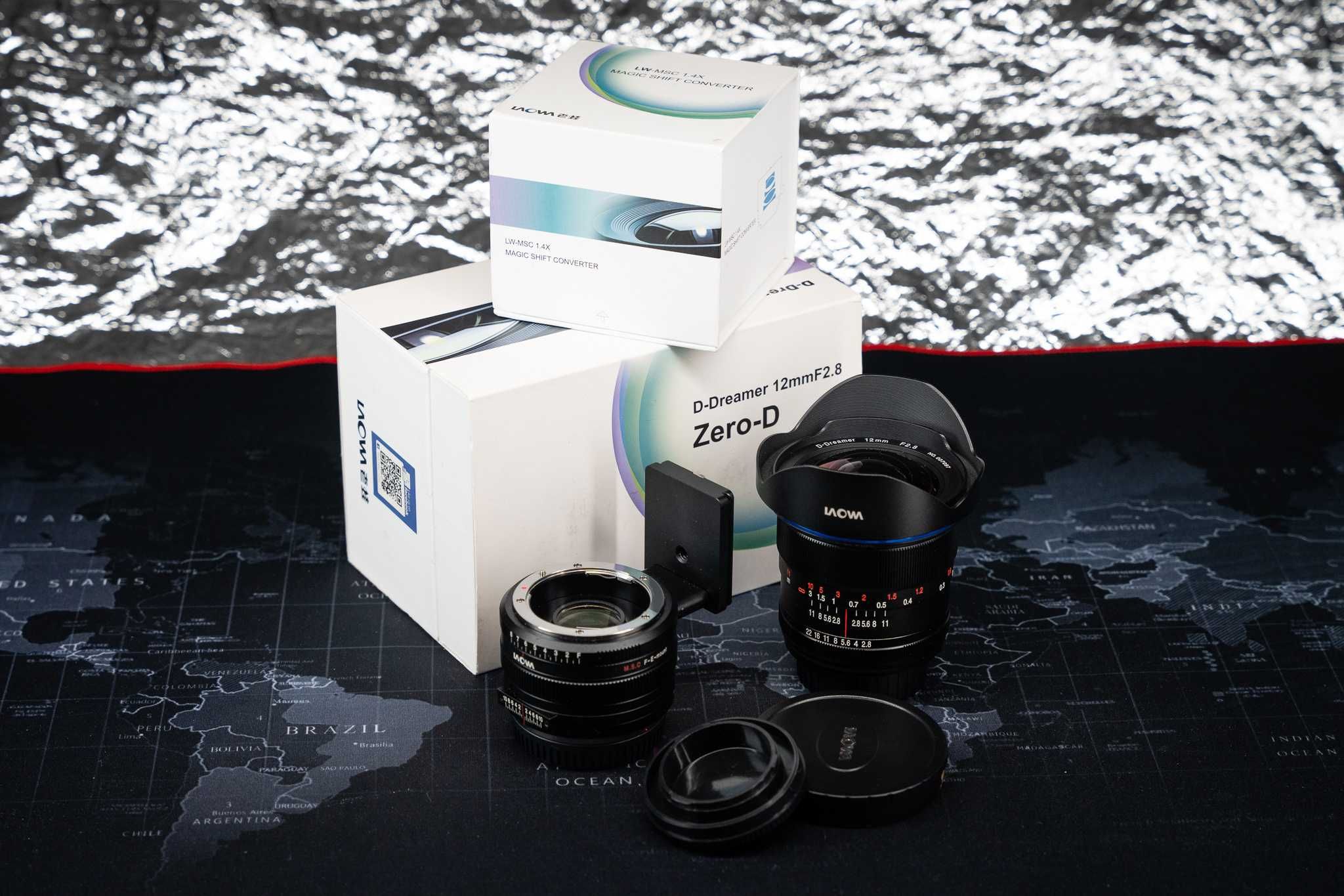Laowa 12mm f/2.8 + Magic Shift Converter tlitshift uwa Sony Nikon