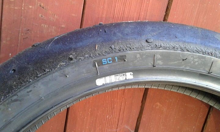 Opona przód SUPERBIKE 120/70-17 SC1 / D213, slick, Supercorsa KR