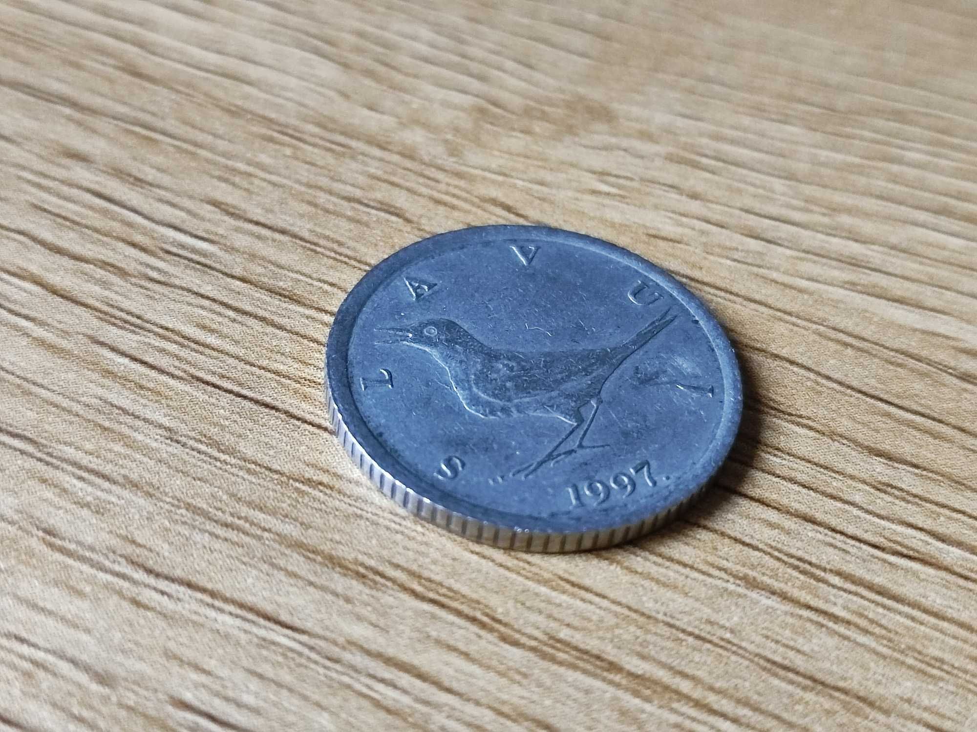 1 kuna chorwacka / hrvatska kuna / 1 moneta / 1997 rok