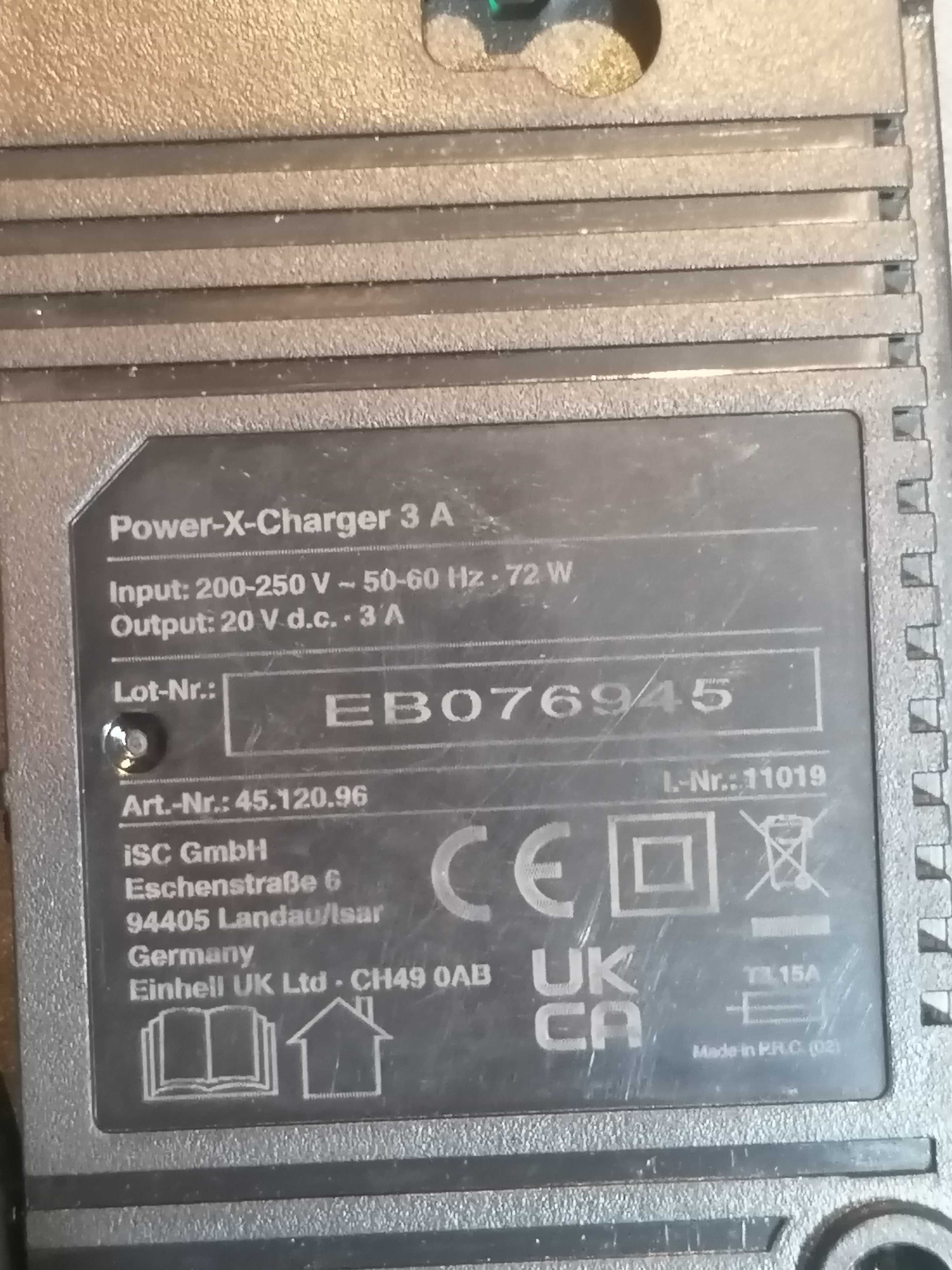 Pawer x charger 3A ładowarka do akumulatorów