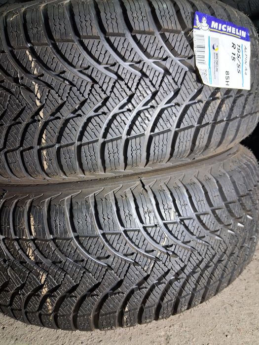 195/55 R15 Michelin Alpin 4 85h Шини б/у зимові
