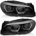 Reflektory Lampy kpl Ringi Angel Engel 3D Led DRL Neon Bmw 5 f10 f11 2009-
