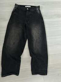 bershka baggy jeans shorts