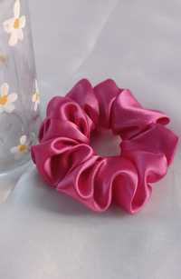 Scrunchie handmade satynowa stylowa