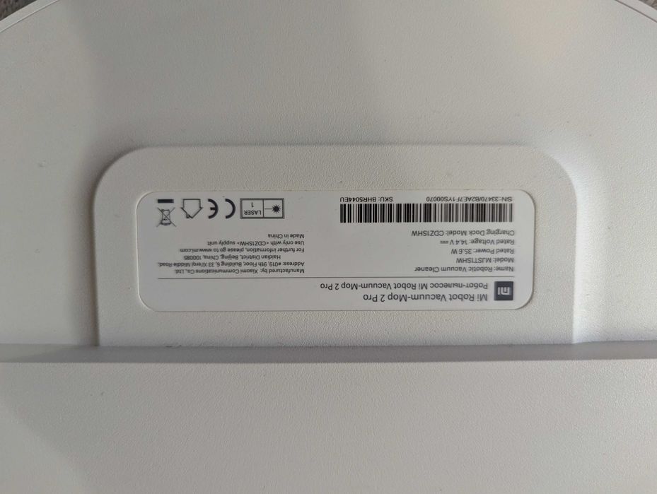 Odkurzacz Xiaomi Mi Robot Vacuum-Mop 2 Pro