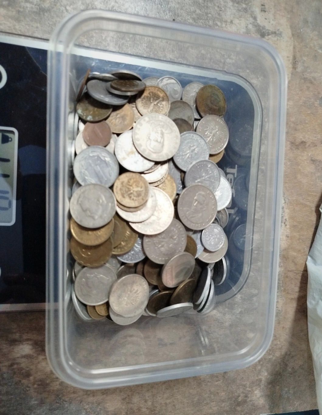 Stare monety PRL 1,1kg