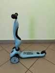 Hulajnoga Scoot And Ride niebieska z opcją siedzenia używana WYSYŁKA