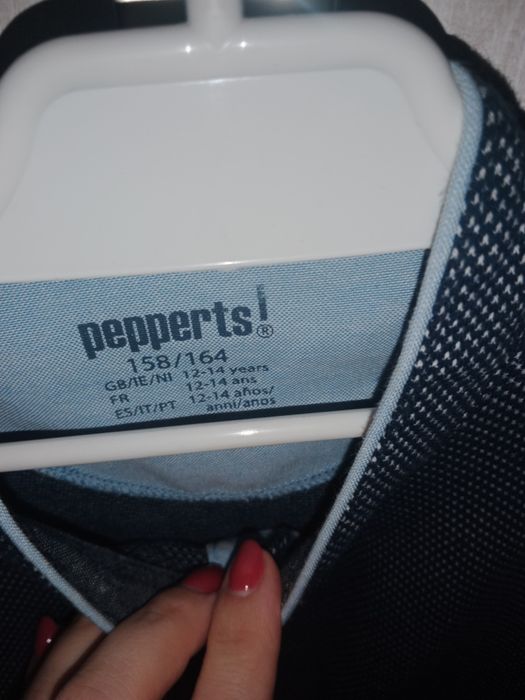 Bluzka granatowa chłopiec 158/164   12 14 lat