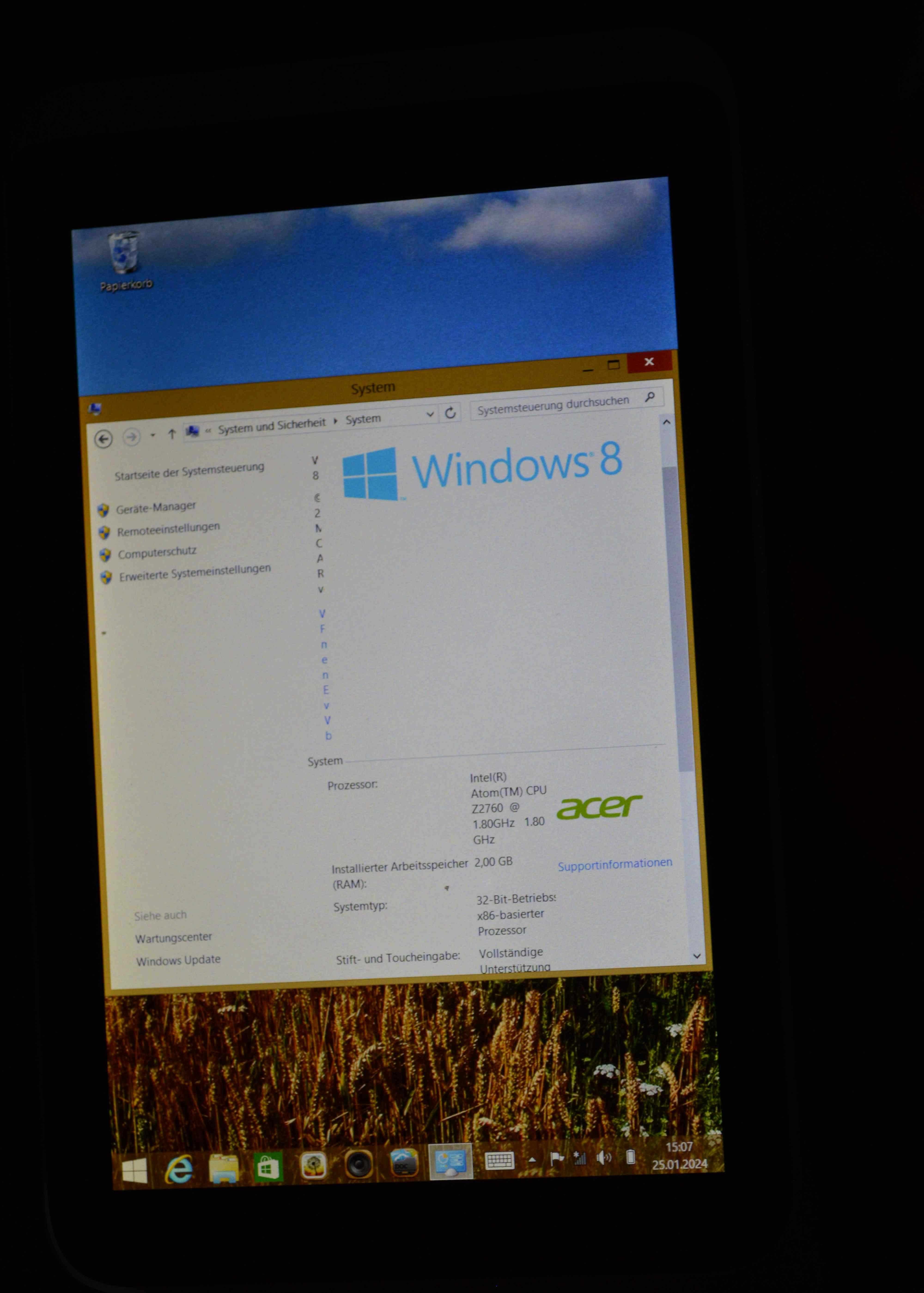 Планшет Acer iconia w3 Windows 8 Без ТОРГУ