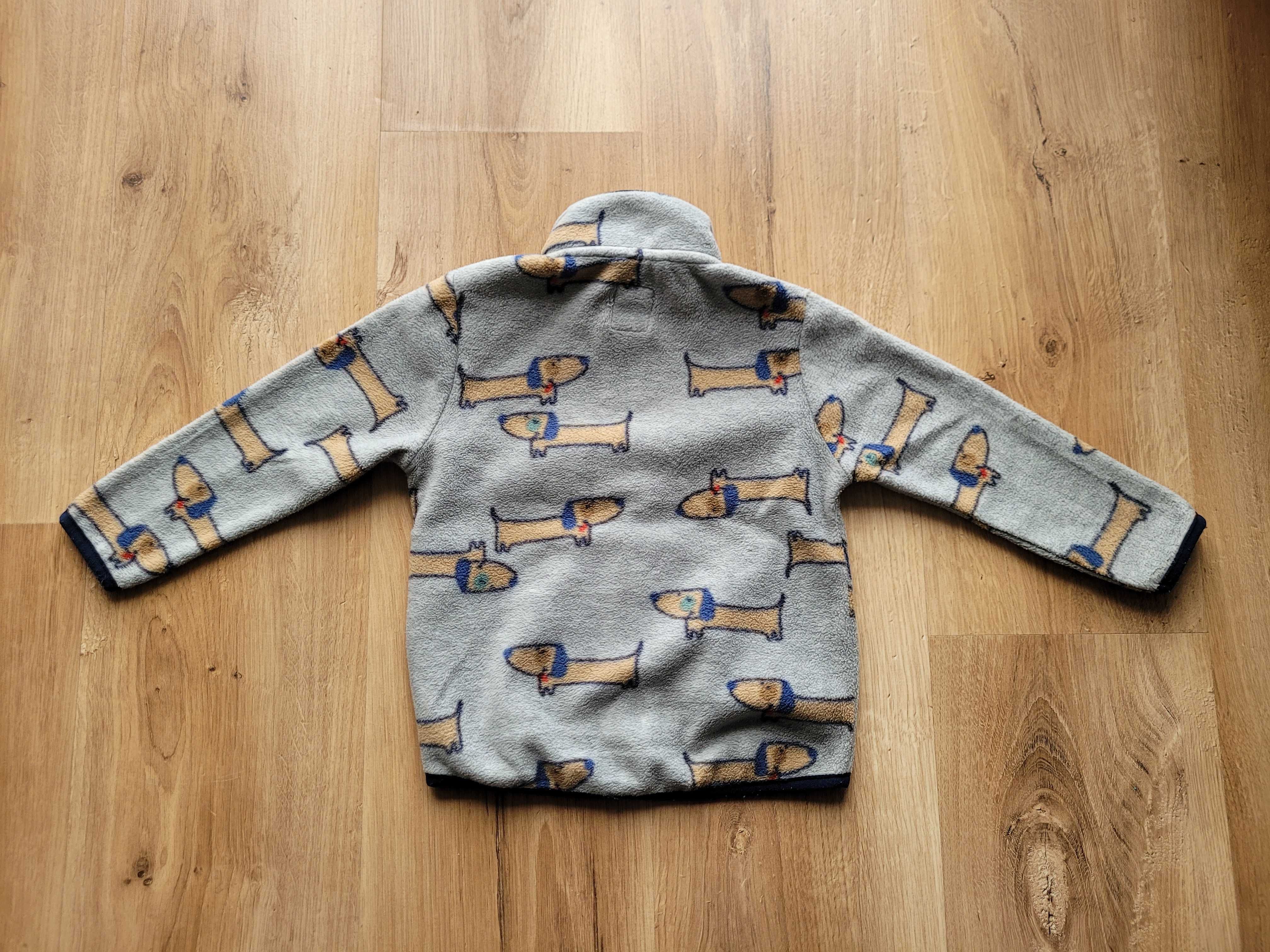 Bluza polarowa Smyk 92 18-24 niemowlęca chłopięca przejściowa