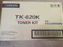 Nowy orginalny  Toner kyocera TK 820k