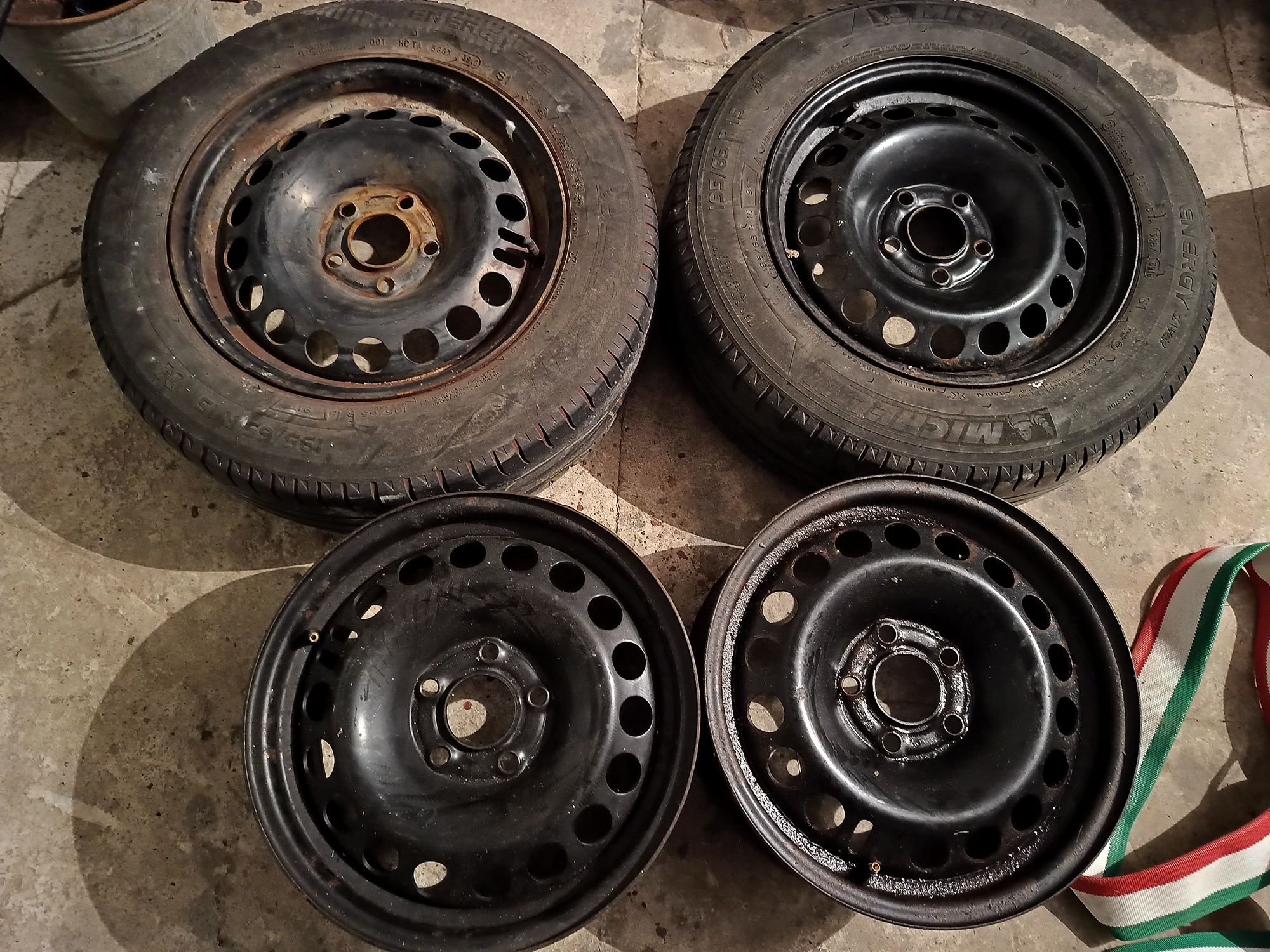 Felgi stalowe Saab opel alfa  fiat 5x110 15 6.5JX15H2 komplet 4szt