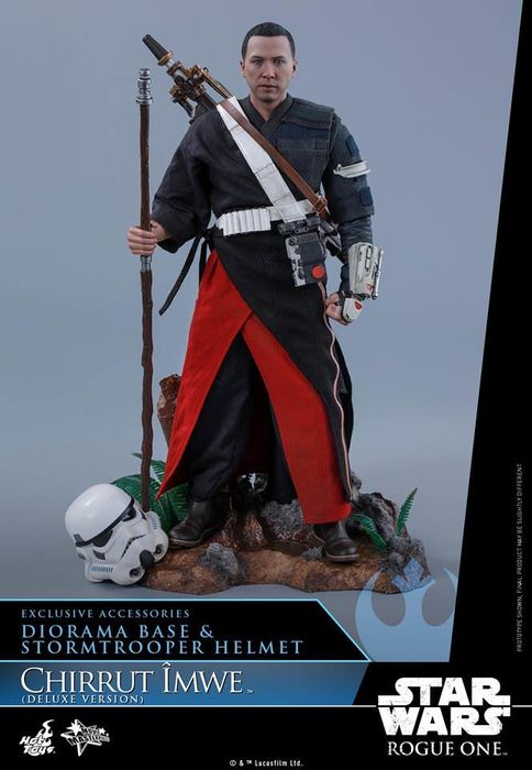 Фигурка 1/6 hot toys mms 403 STAR WARS : ROGUE ONE CHIRRUT IMWE deluxe