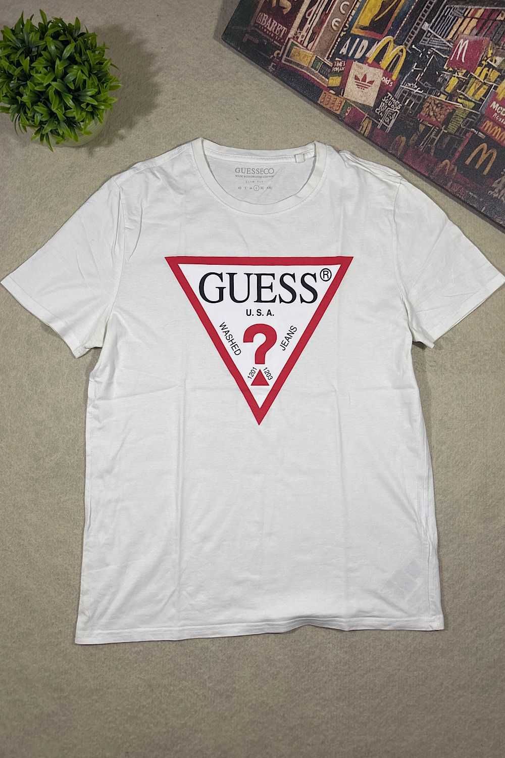 Koszulka Guess USA y2k streetwear hiphop 90s 00s