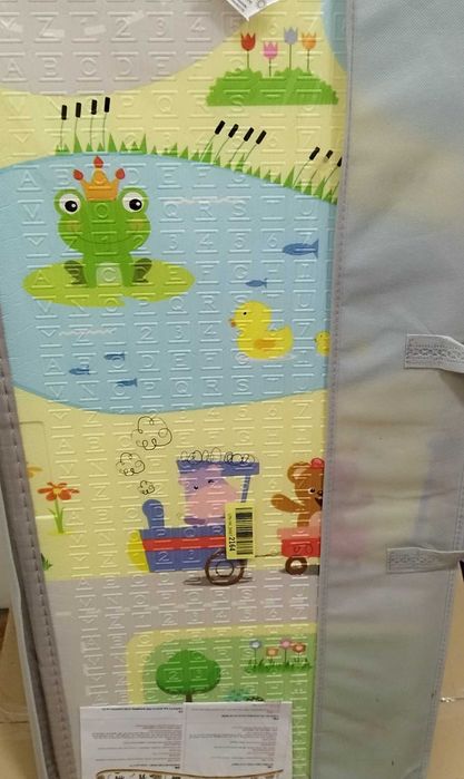 Duża Mata Piankowa Edukacyjna dla Dzieci (150x200 cm)