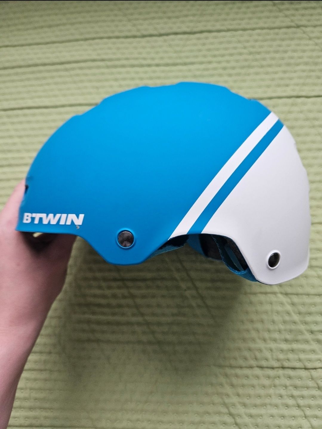 Kask rowerowy dziecięcy | BTWIN | Niebieski