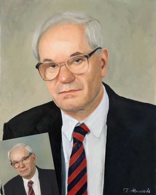 Portret olejny, portrety na zamówienie T. Mrowiński