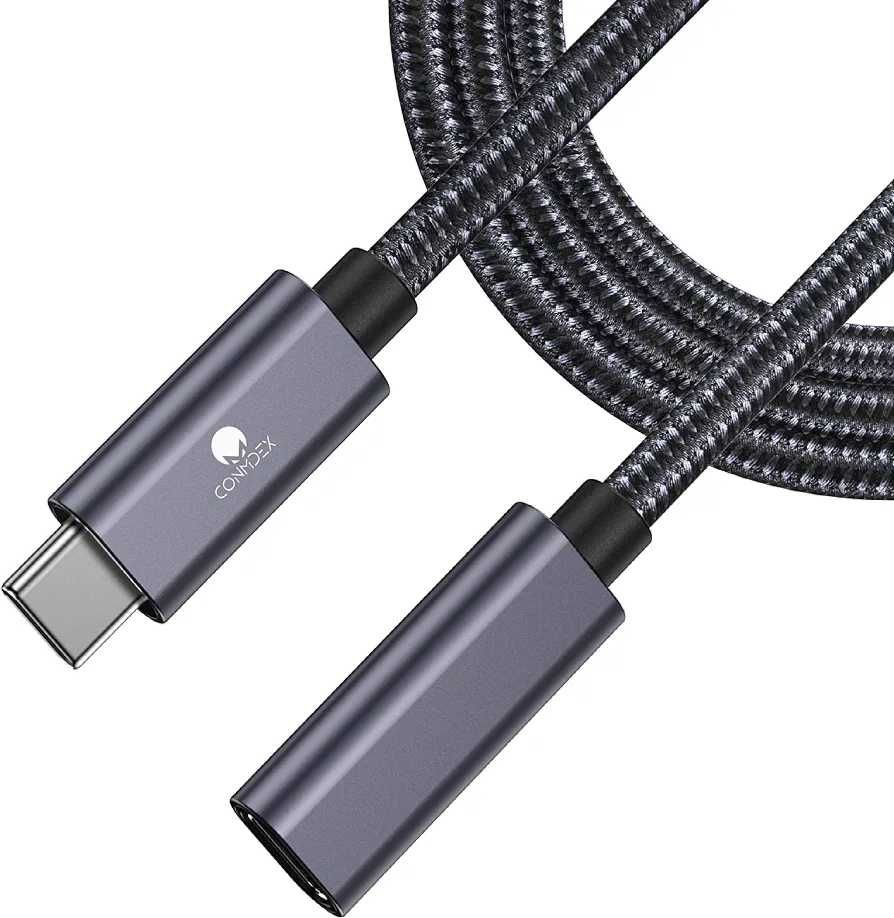 Przedłużacz USB C 3.2 100W 4K Video Sync 0,5m