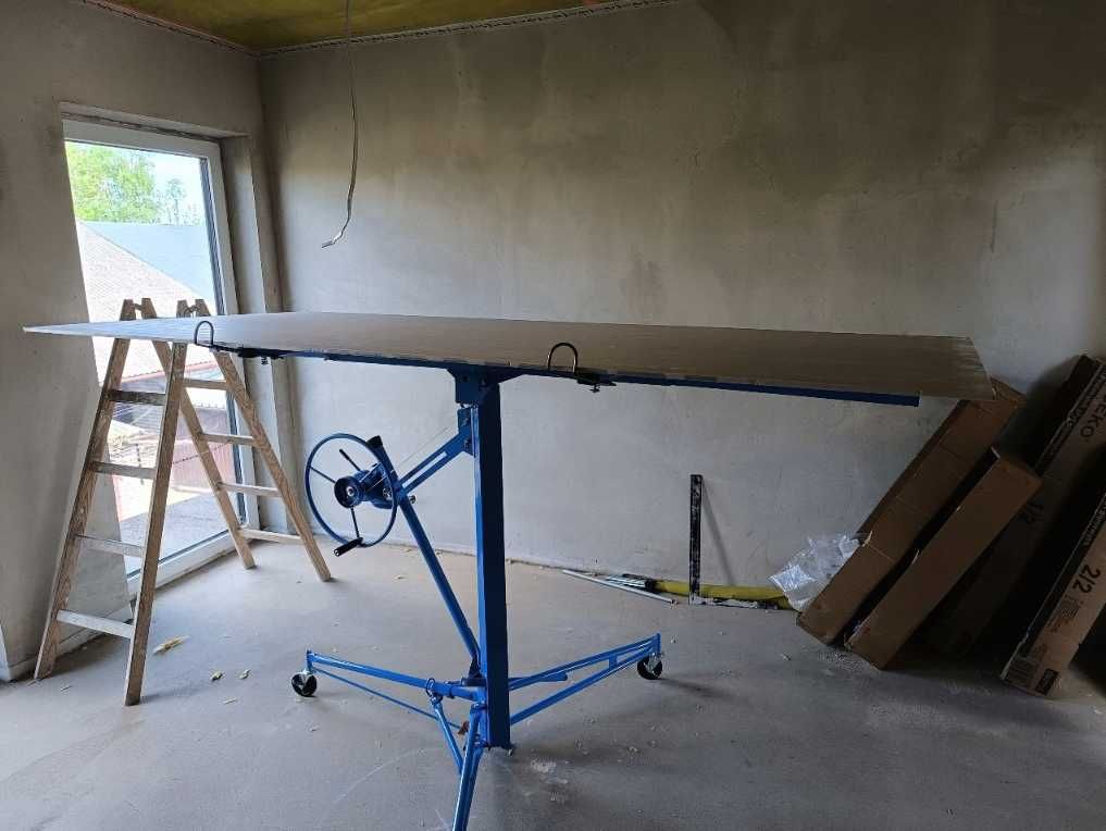 Podnośnik do Płyt Gipsowych Sufitowych OSB GK montaż 330cm wytrzymały