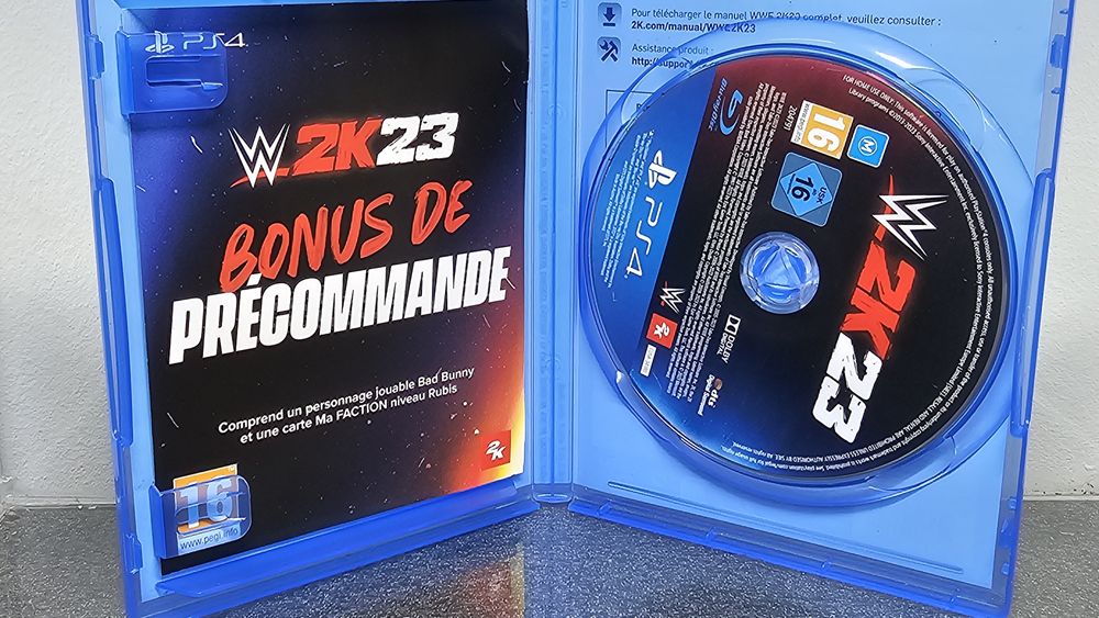 W2K23 WWE 2K23 PS4 PlayStation 4 World Wrestling 2023