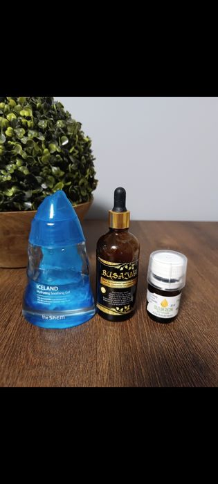 Olejek Busajna oraz żel koreański do ciała