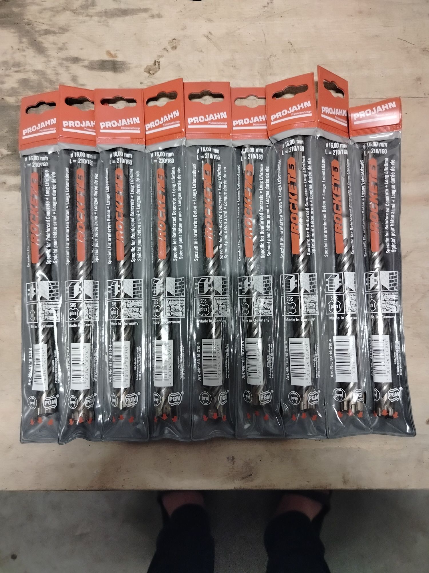 Wiertła do betonu SDS Plus M6,M10,M12,M16,M18.