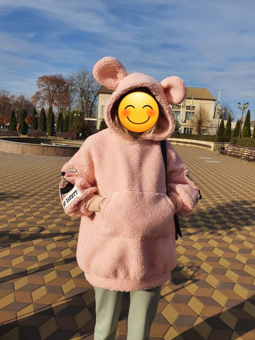 Міховушка шубка шуба толстовка тепла кофта