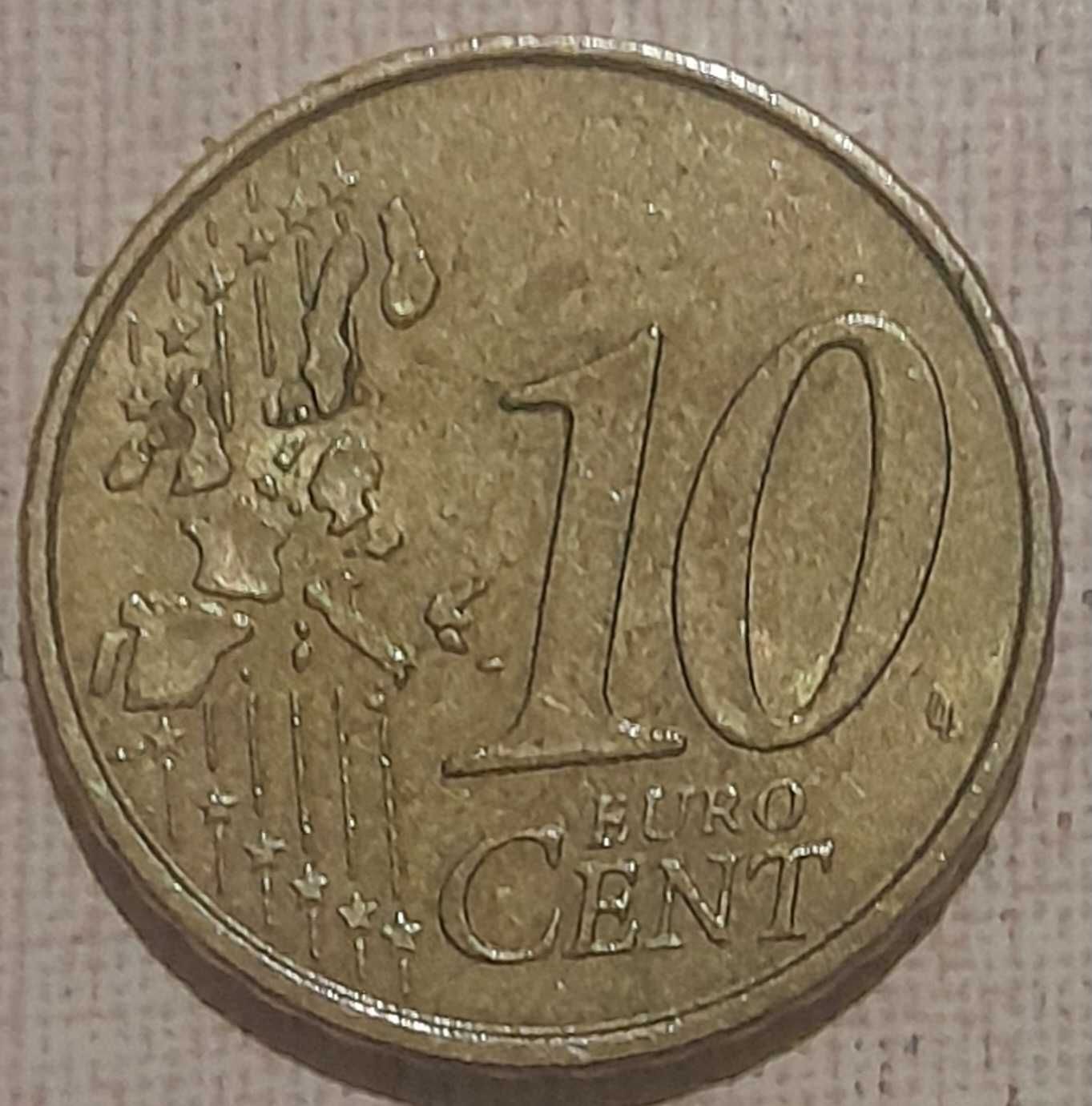 10 centimos França 1999