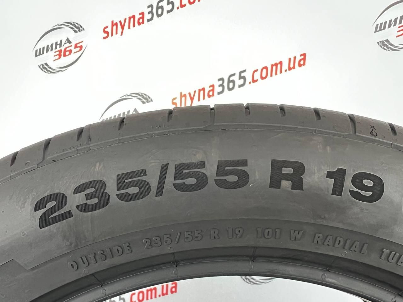 шини бу літо 235/55 r19 continental contisportcontact 5 suv 6mm