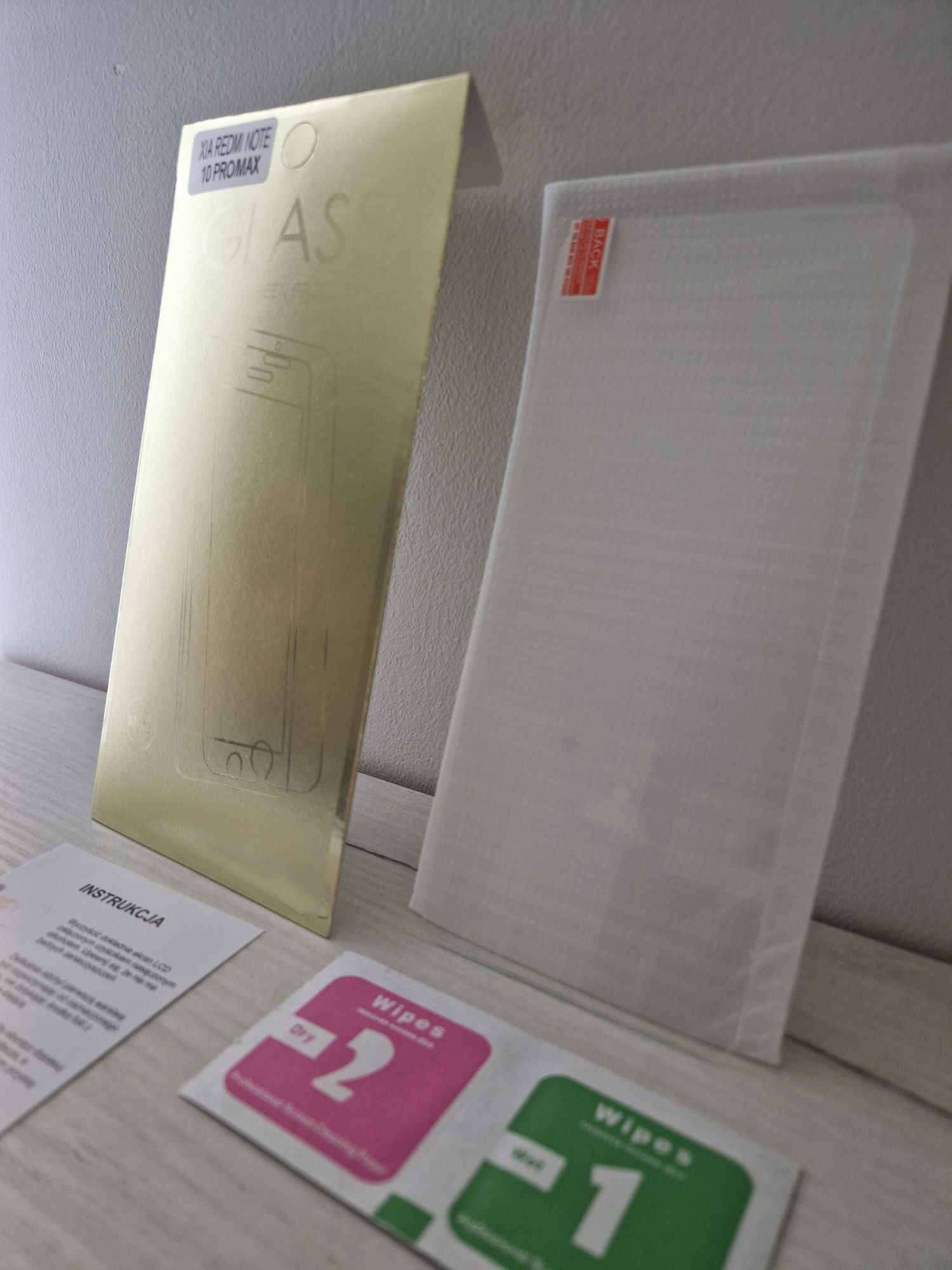 Hartowane szkło Gold do XIAOMI REDMI NOTE 10 PRO/NOTE 10 PRO MAX