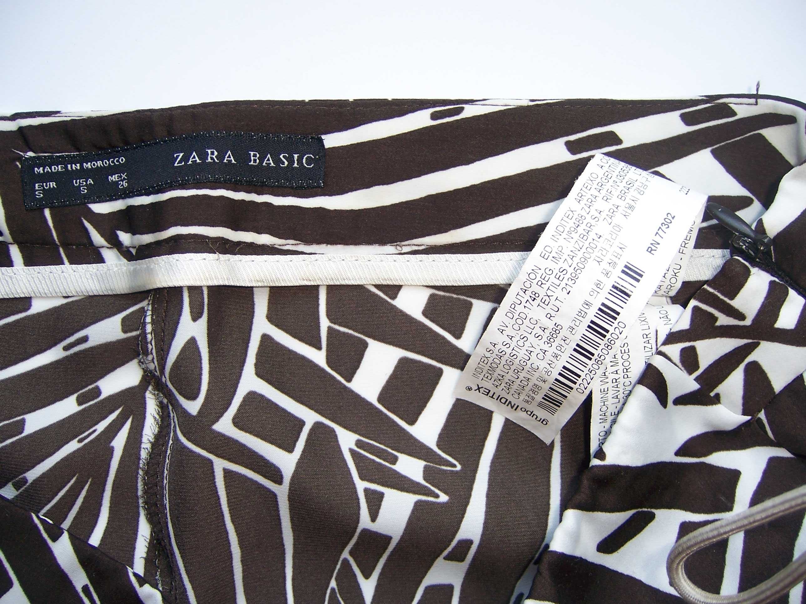 Брюки ZARA, штаны Knock 0ut "бананы" р. 36-38