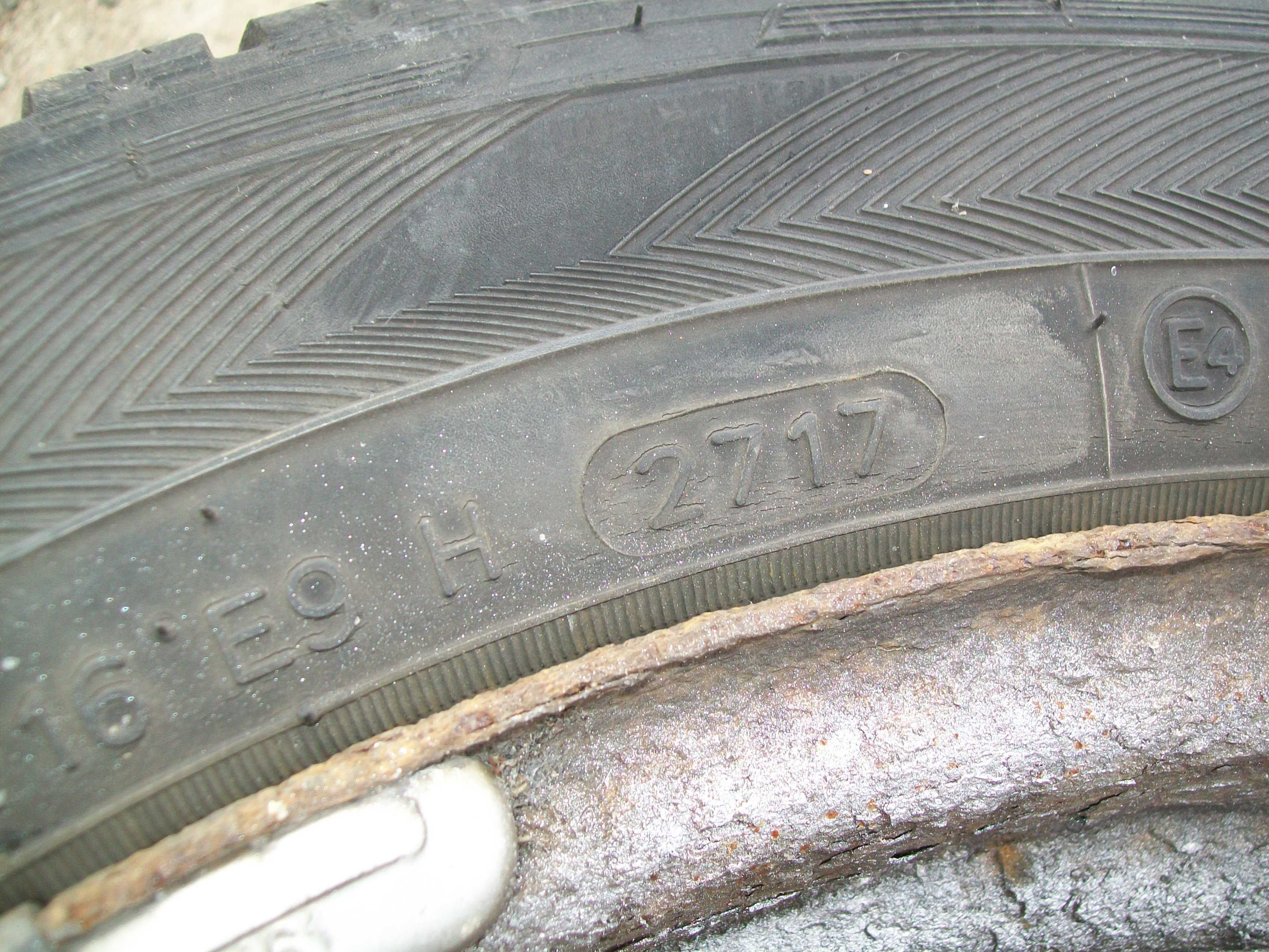 Opona zimowa hankook 195/60r16c  2 szt felga sharan alhambra galaxy 00