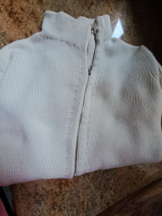 Sweter  Max Mara /bawełna.kaszmir.jedwab.rozm M