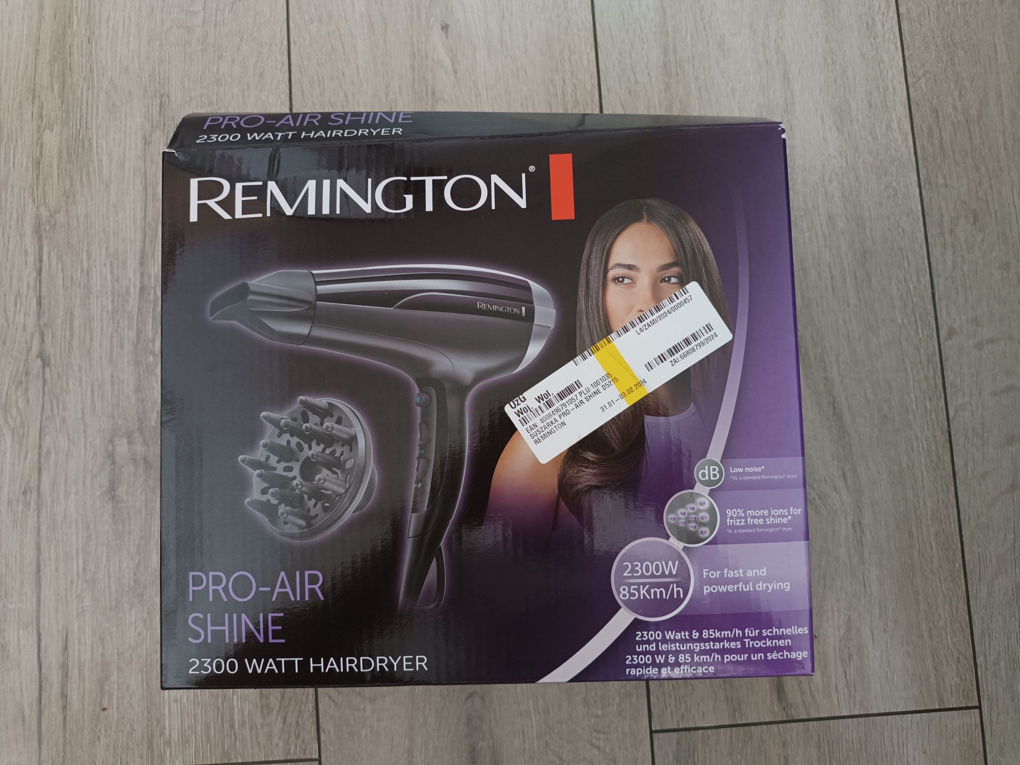 Suszarka do włosów Remington Pro-air shine