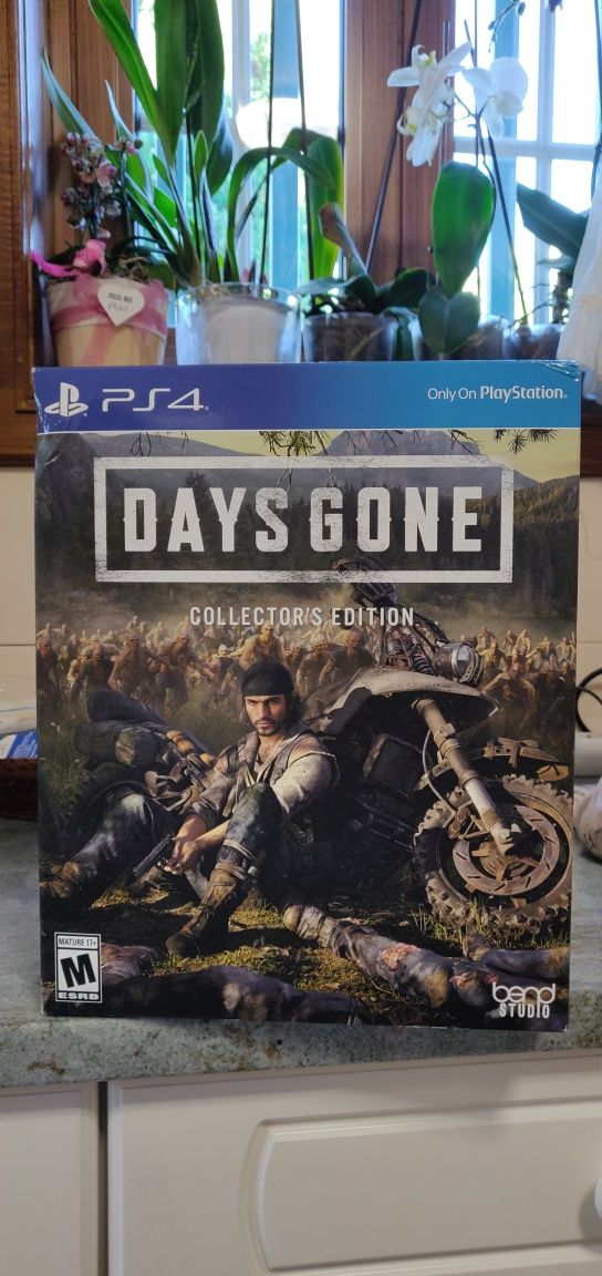 PS4 Days Gone - Collector's Edition - nova e selado, versão original