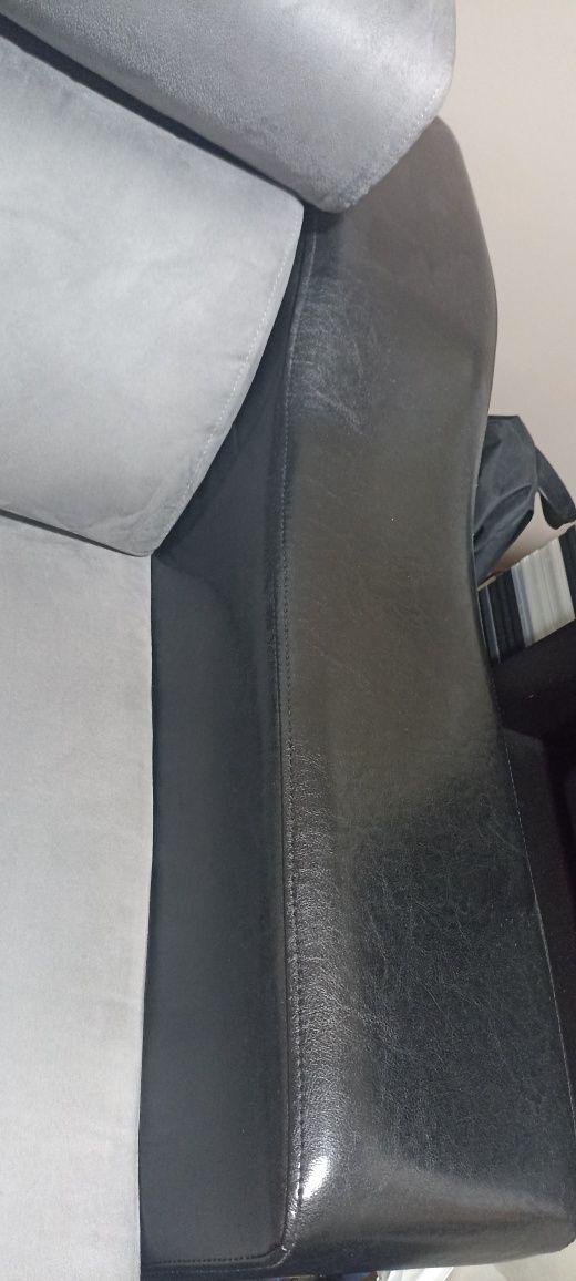 Sofá extensível com chaise longue