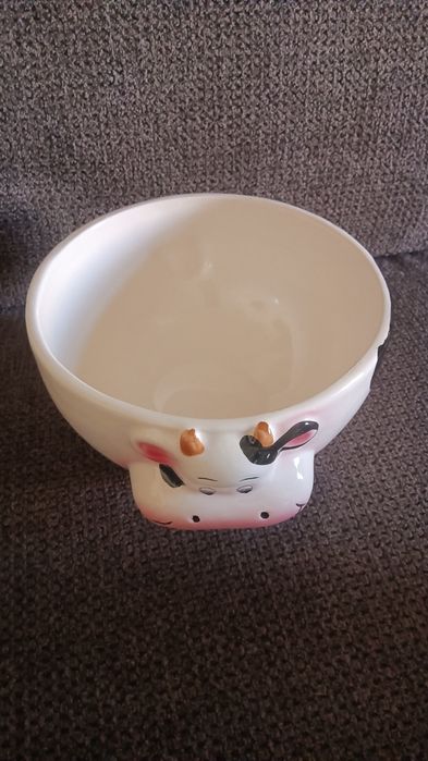 Tigela vaca em loiça