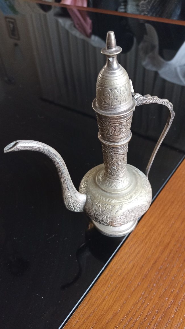 Bule indiano em Prata decorativo